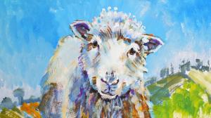 The Sunday Art Show - Sheep head painting tutorial